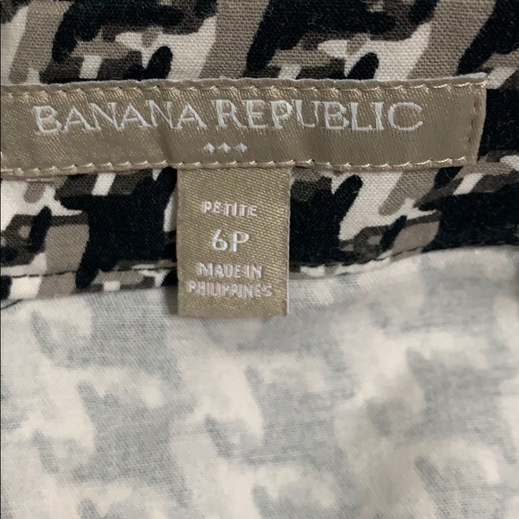Banana republic skirt black and white‎ - Picture 2 of 3